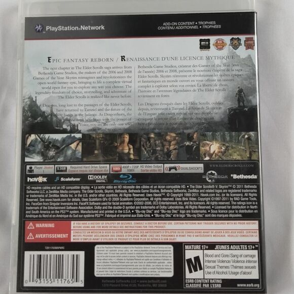 PS3 Elder Scrolls V: Skyrim - Picture 2 of 5